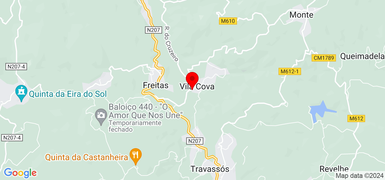 Fr&eacute;d&eacute;ric Costa - Braga - Fafe - Mapa