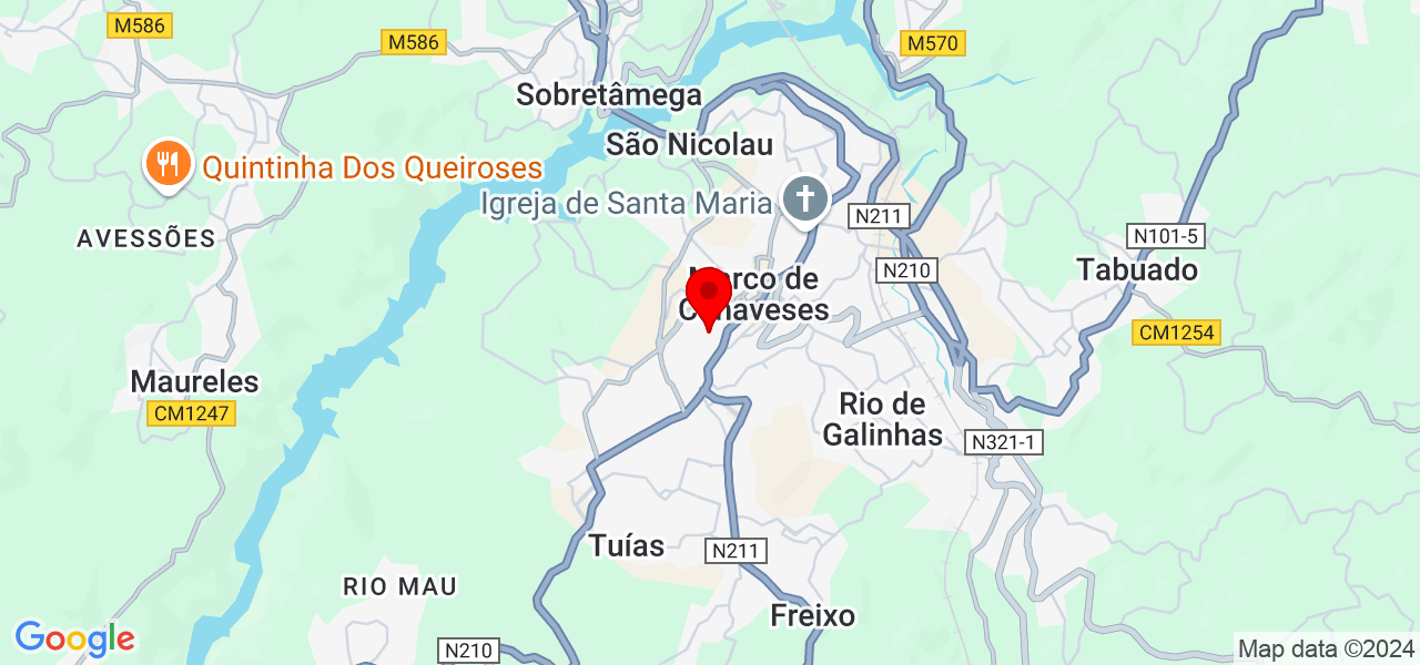 Beatriz almeida - Porto - Marco de Canaveses - Karte