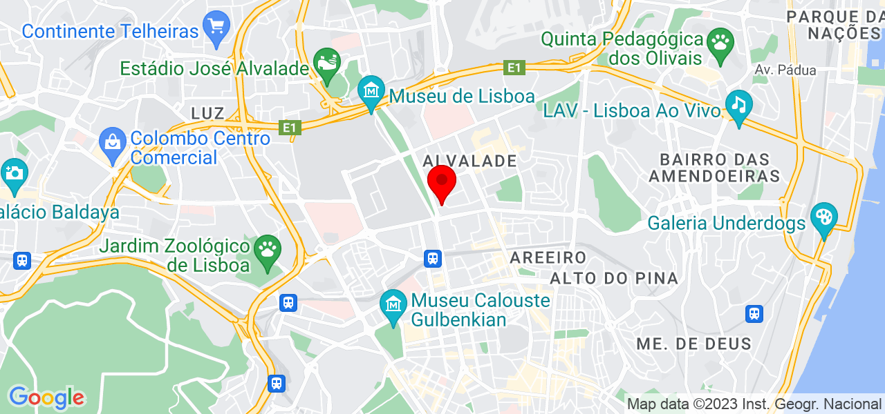 Bernardo Pinho - Lisboa - Lisboa - Mapa