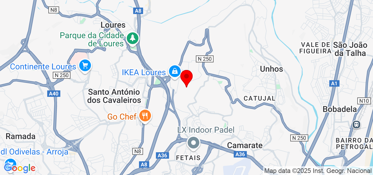 Anaisa Simões - Lisboa - Loures - Mapa