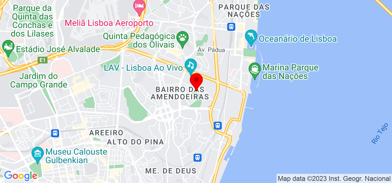 Djalmir Santos - Lisboa - Lisboa - Mapa