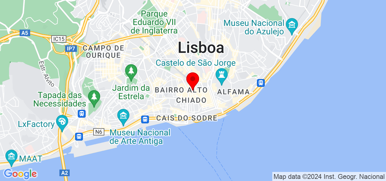 Lisbon Now Service - Lisboa - Lisboa - Mapa