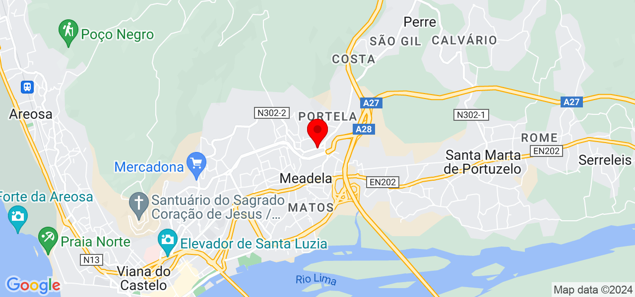 Vilma Fonseca - Viana do Castelo - Viana do Castelo - Mapa