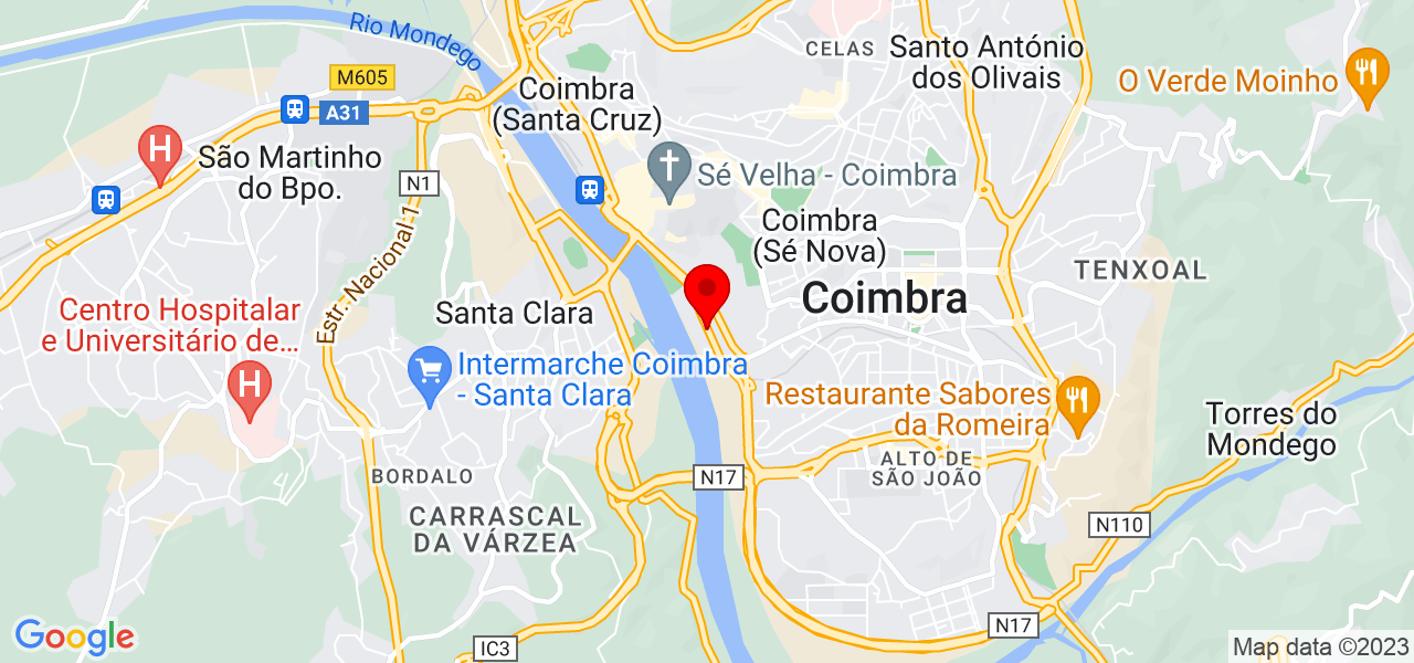 Filipa Pimentel - Coimbra - Coimbra - Mapa