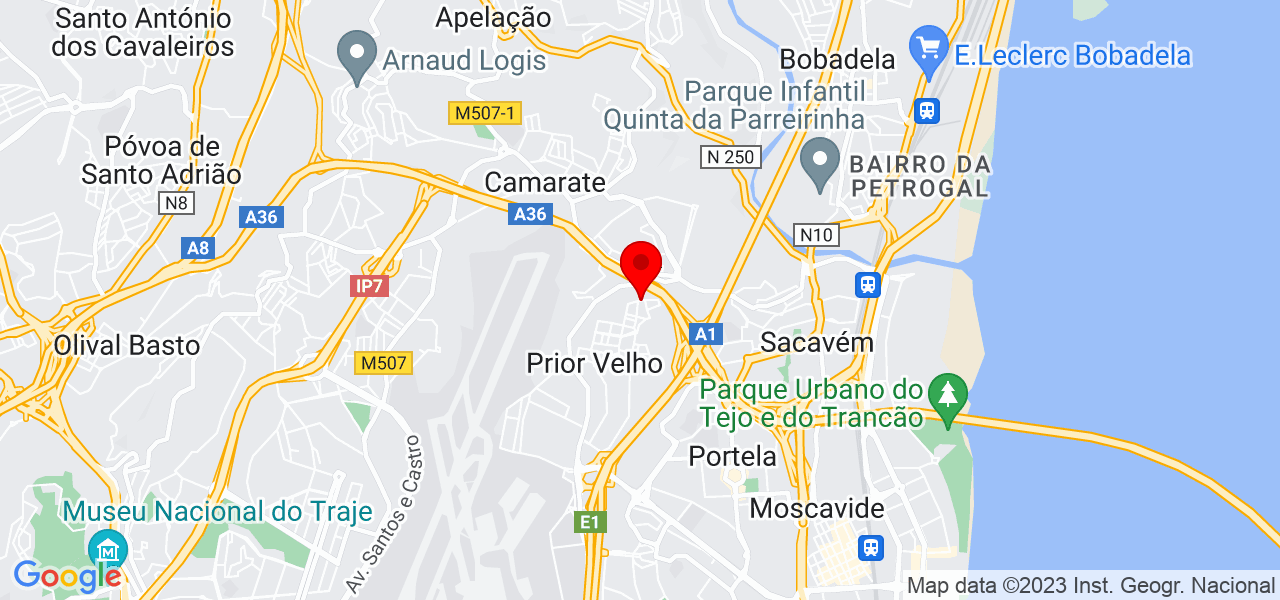 Elian Bittencourt - Lisboa - Loures - Mapa
