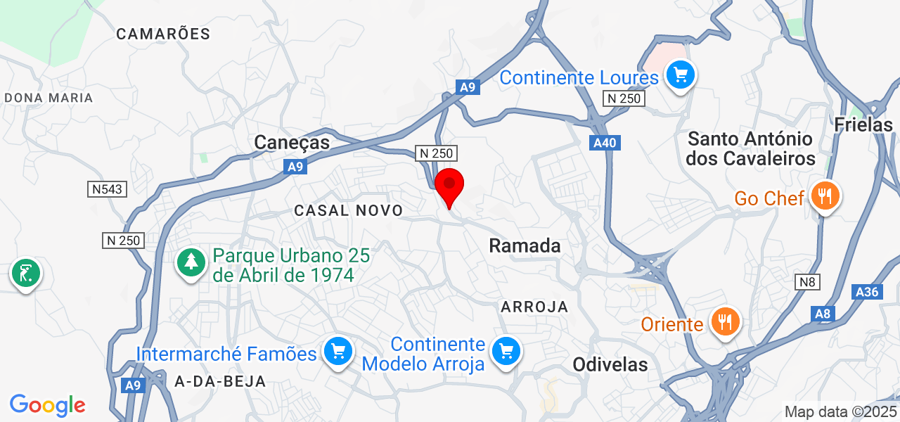 Mariana Soares - Lisboa - Odivelas - Mapa