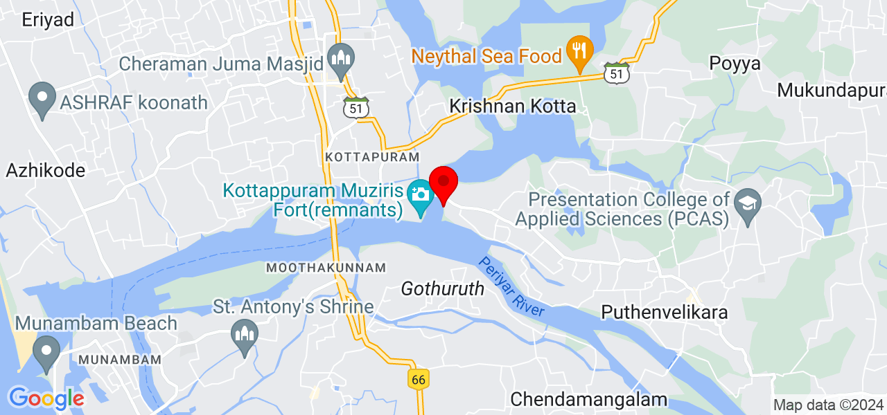 Hooked by Roz - Ernakulam - Ernakulam - Map