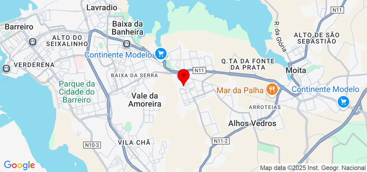 Maria Leonor Bártolo - Setúbal - Moita - Map