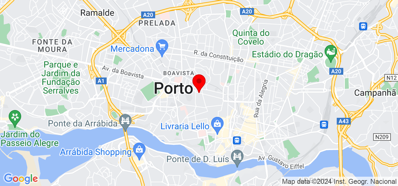 Top Notch - Porto - Porto - Mapa