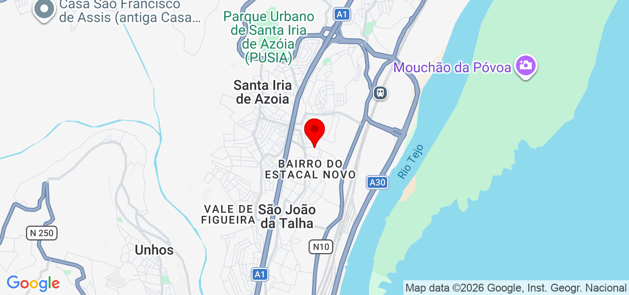 Ana Lopes - Lisboa - Loures - Mapa