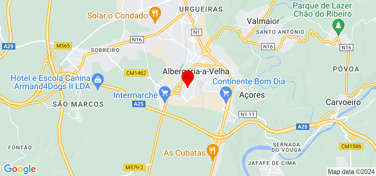 PRIMEWATT - Aveiro - Albergaria-a-Velha - Map