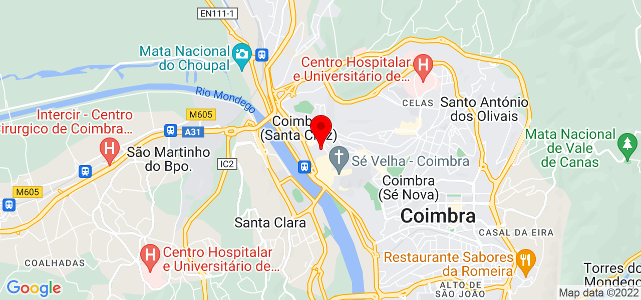 Nathalie Cedeno - Coimbra - Coimbra - Mapa