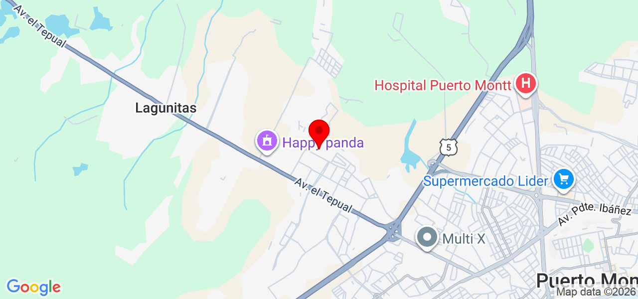 Susana Iribarra - Los Lagos - Llanquihue - Mapa