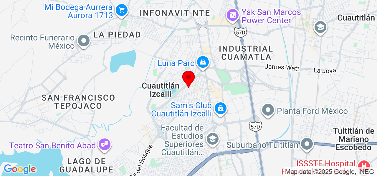 Nidia - México - Cuautitlán Izcalli - Mapa