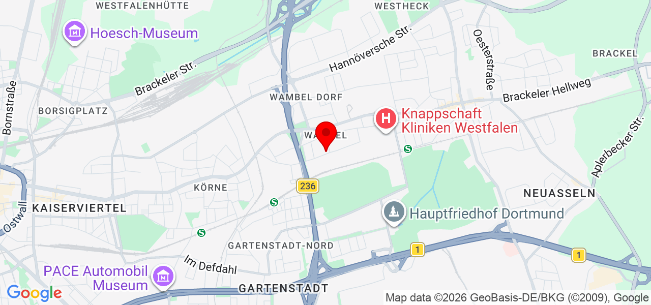 Dienstleitungsfix.24 - Nordrhein-Westfalen - Dortmund - Map