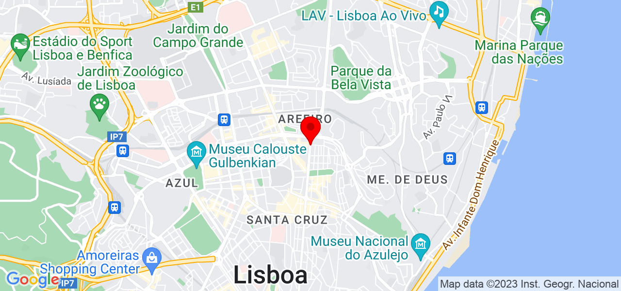 Raquel Belotto - Lisboa - Lisboa - Mapa
