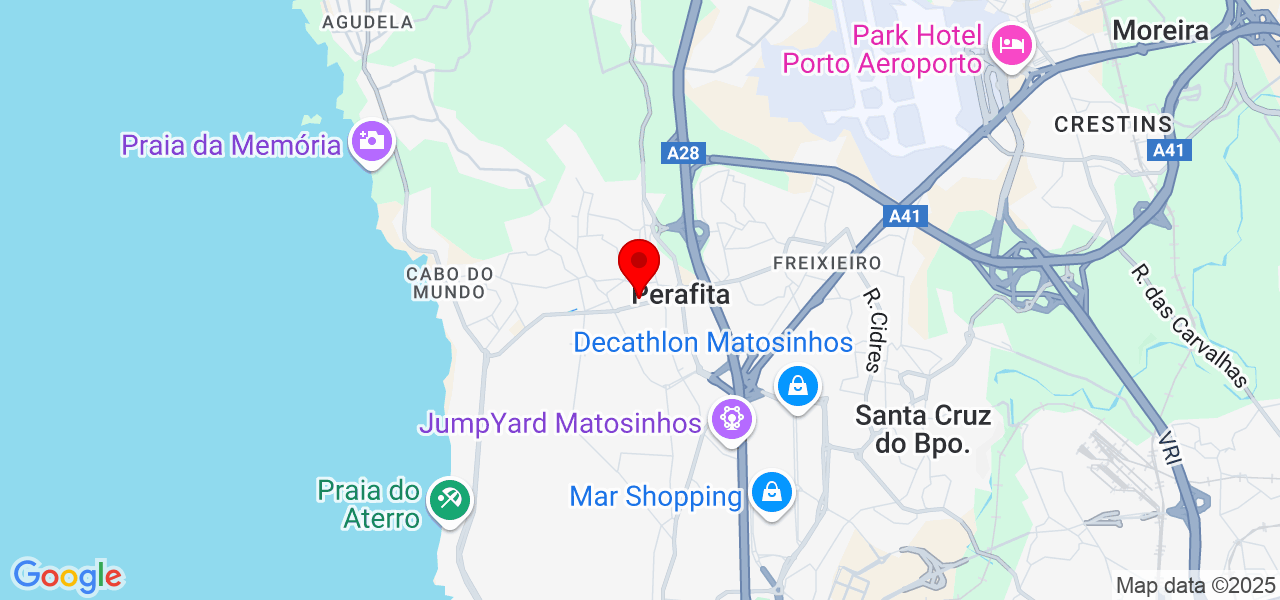 Tiago Vieira - Porto - Matosinhos - Mapa