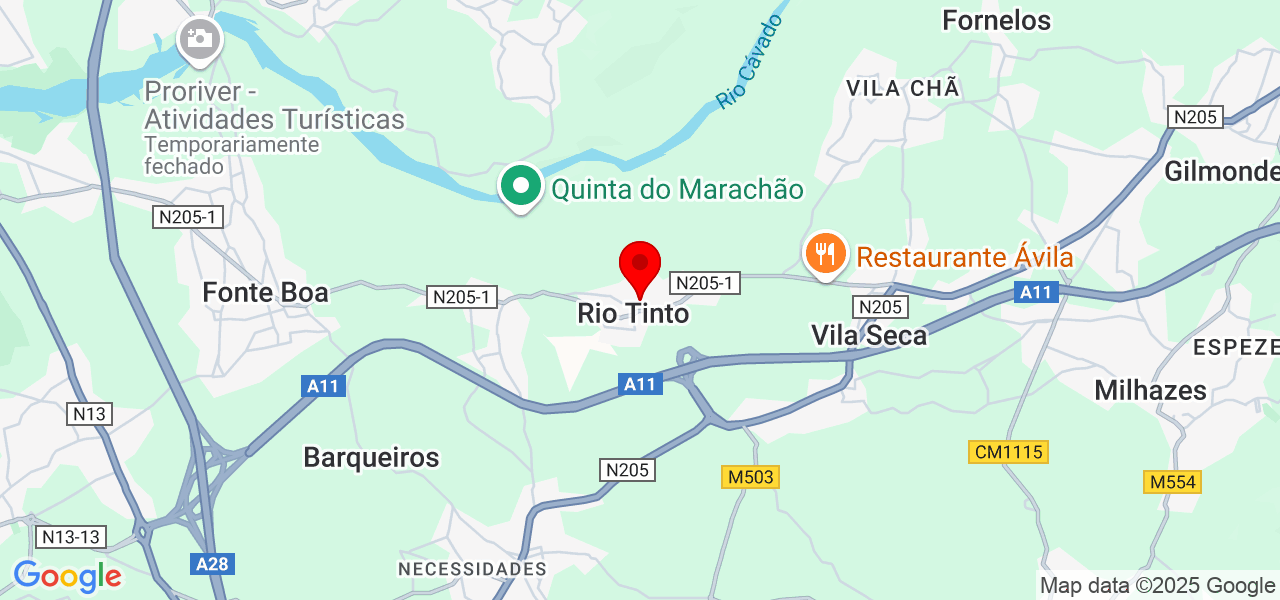 Mariana Correia - Braga - Esposende - Mapa