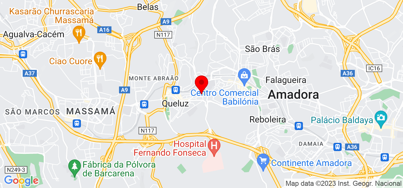 Ramos Express - Lisboa - Sintra - Mapa