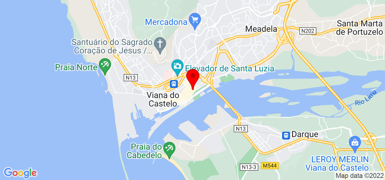 Manuel Almeida - Viana do Castelo - Viana do Castelo - Mapa