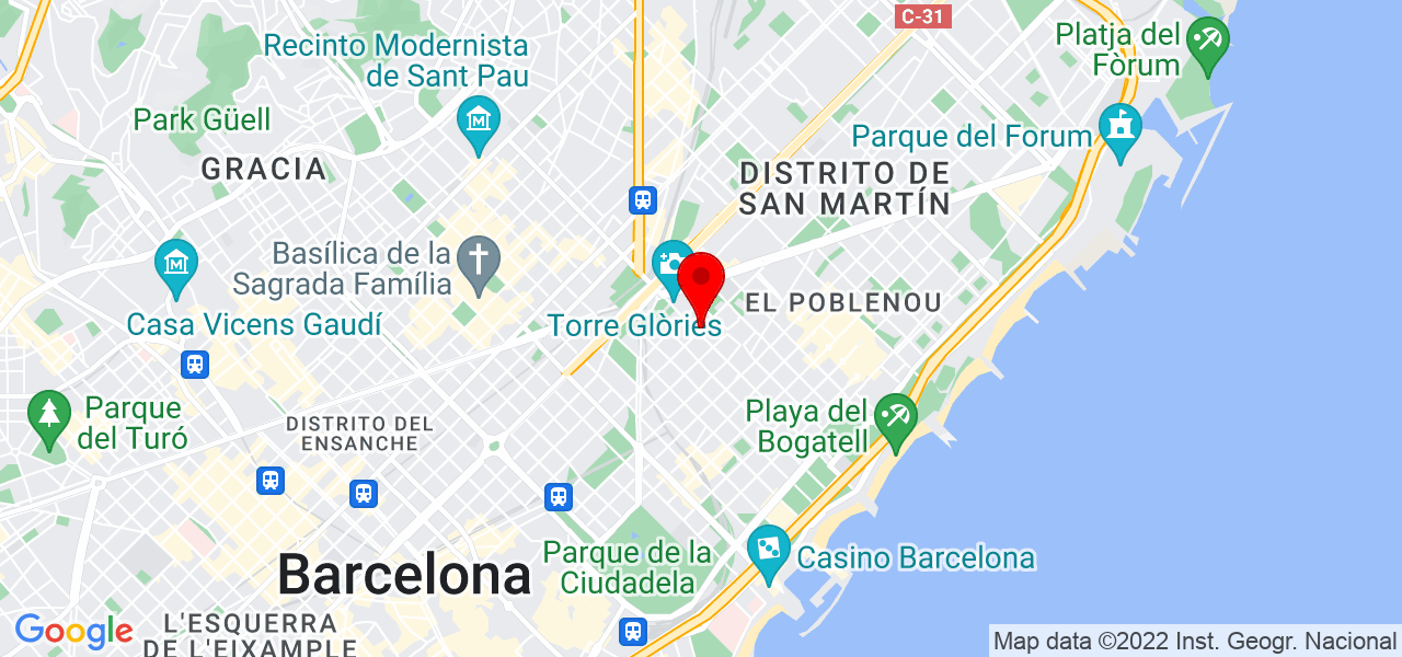 LuisMartinezArquitect - Cataluña - Barcelona - Mapa