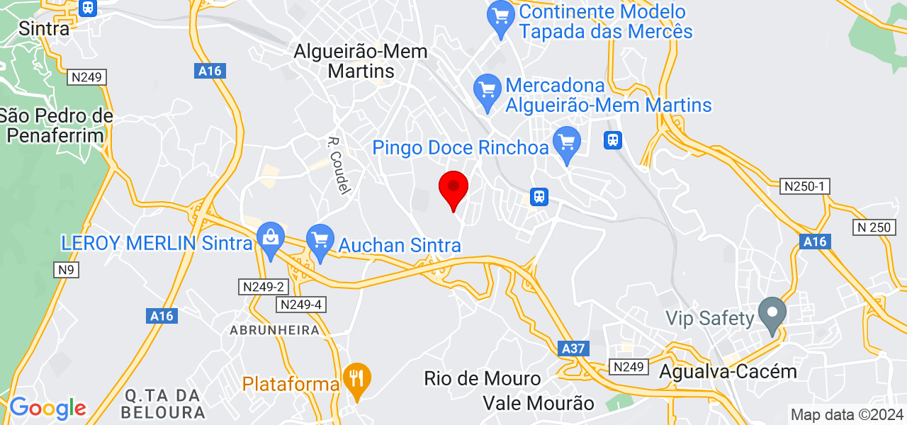 Catarina Perfeito - Lisboa - Sintra - Mapa