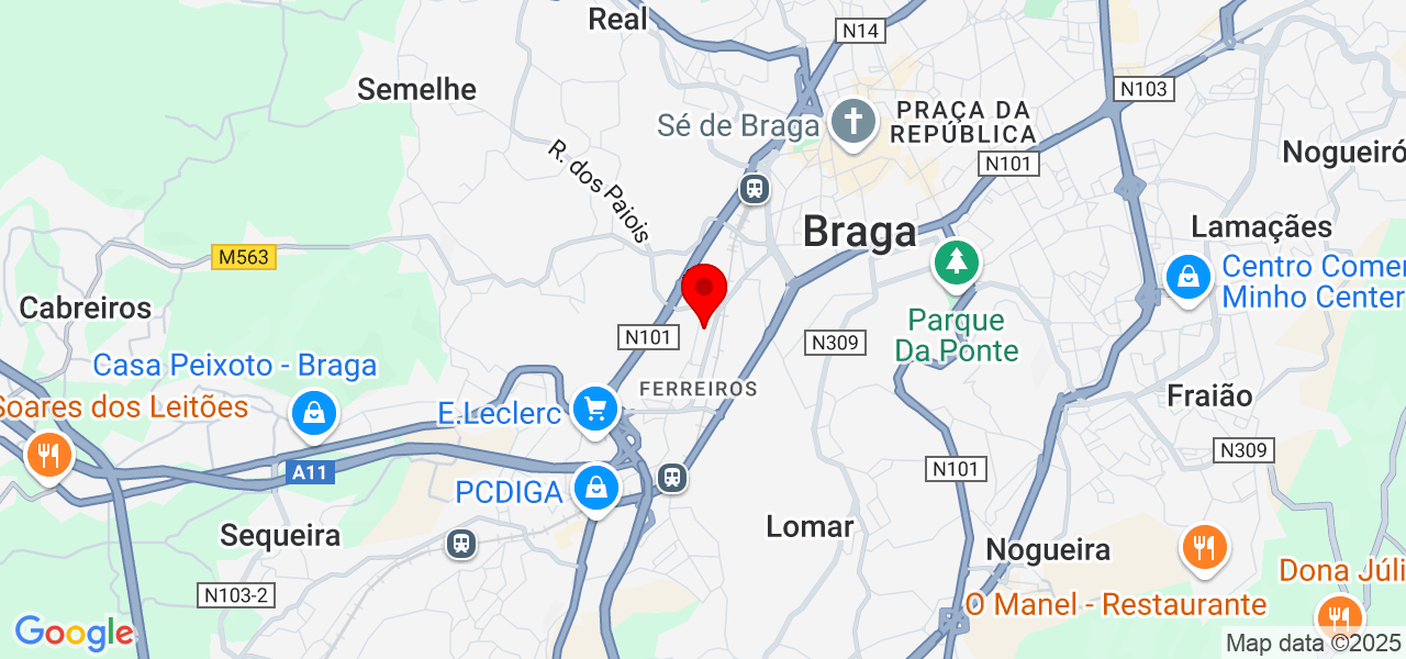 Marley Urias Macedo - Braga - Braga - Map