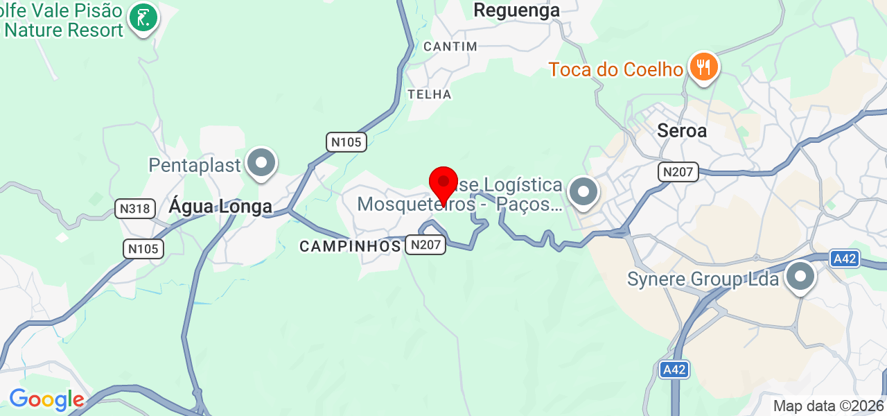 Carolina - Porto - Santo Tirso - Map