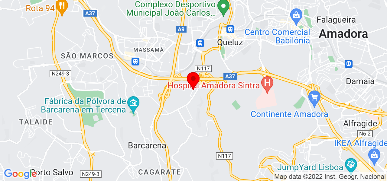 M&oacute;nica A. Reis - Lisboa - Oeiras - Mapa