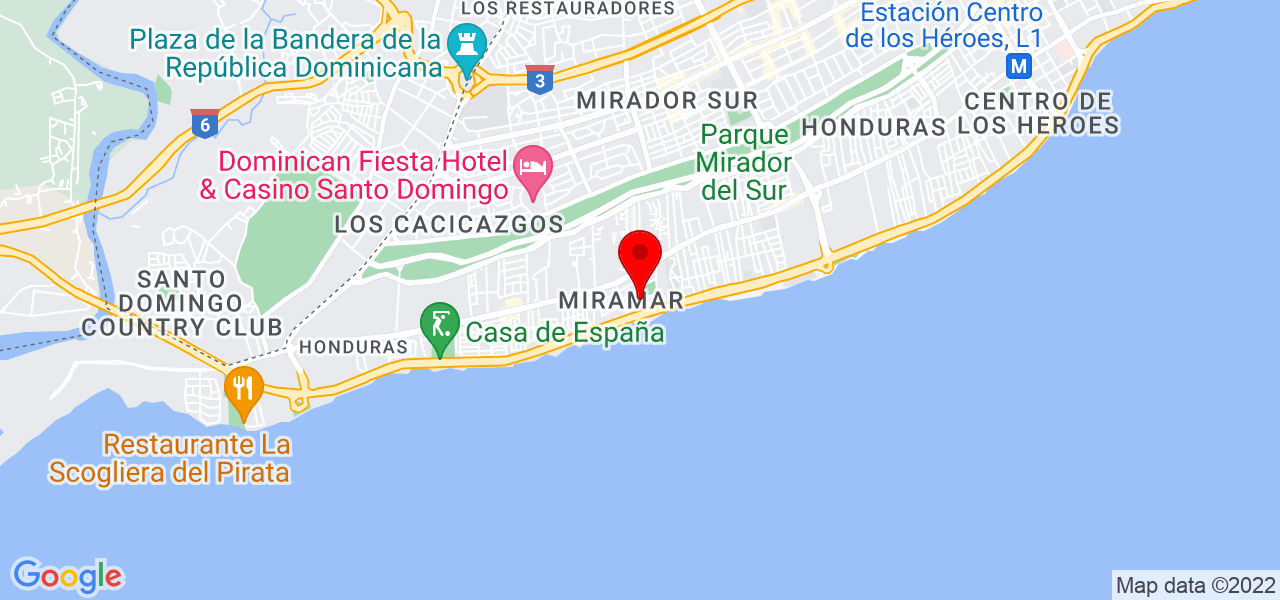 Ultronica - Santo Domingo - Santo Domingo Norte - Mapa
