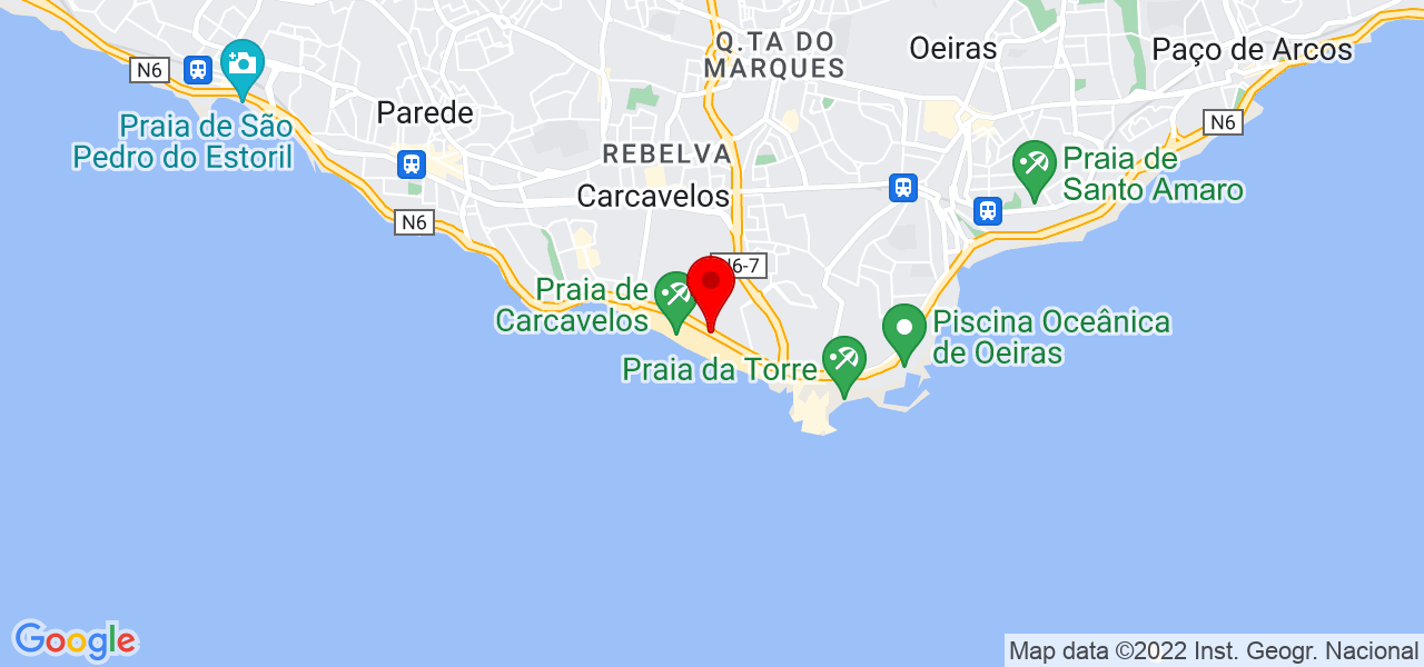 Angels Bar Terrace - Lisboa - Cascais - Mapa