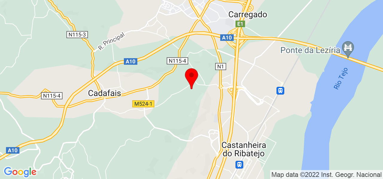 Ana Margarida Franco - Lisboa - Vila Franca de Xira - Mapa