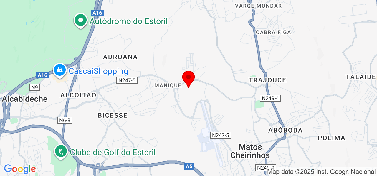 Cleiton - Lisboa - Cascais - Mapa