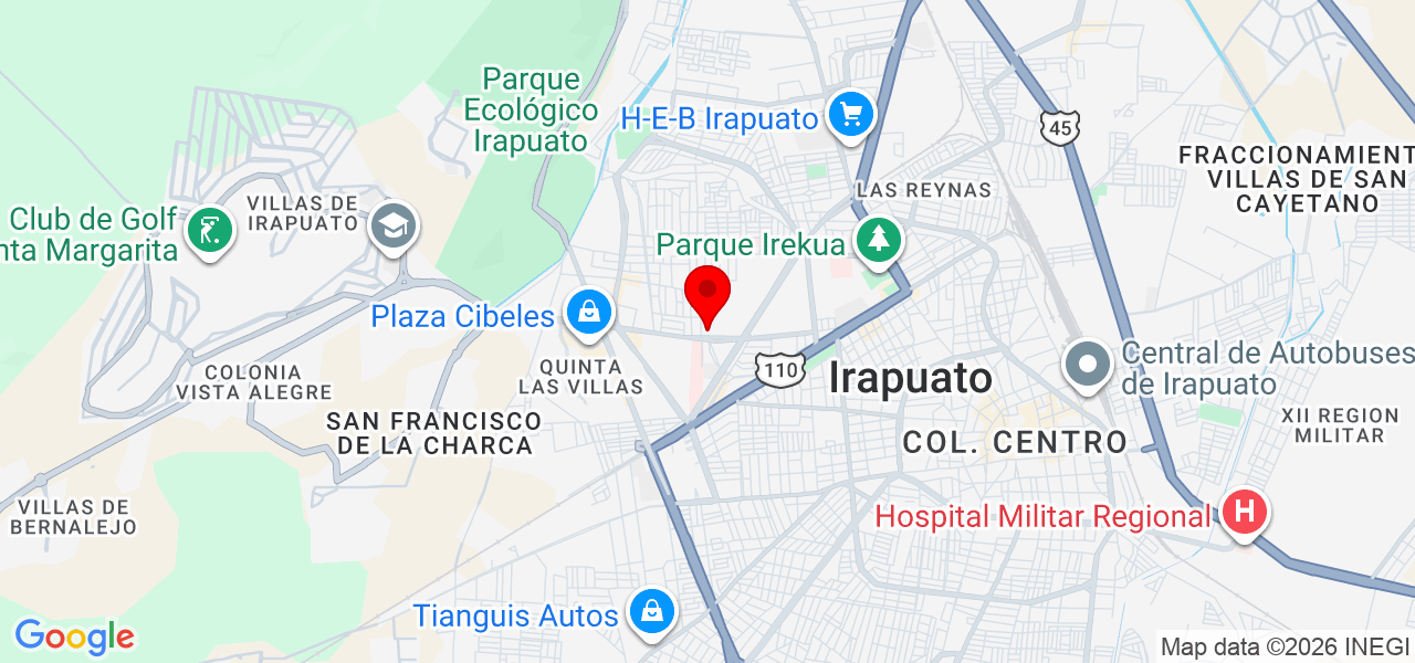 toyota irapuato - Guanajuato - Irapuato - Mapa