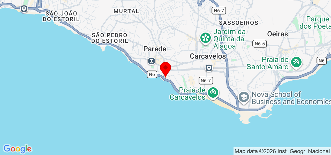 Simeon - Lisboa - Cascais - Map