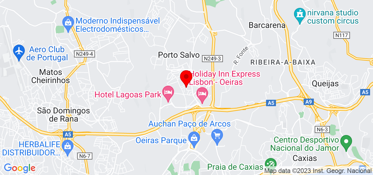 TodoTipo - Lisboa - Oeiras - Mapa
