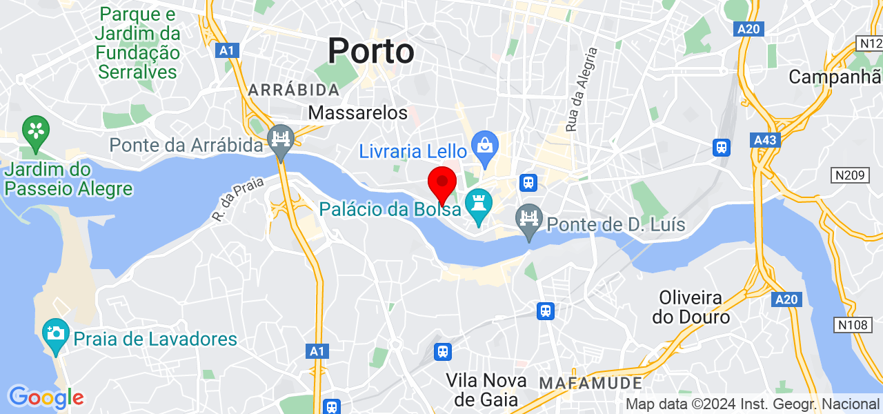 Rita Maur&iacute;cio - Porto - Porto - Mapa