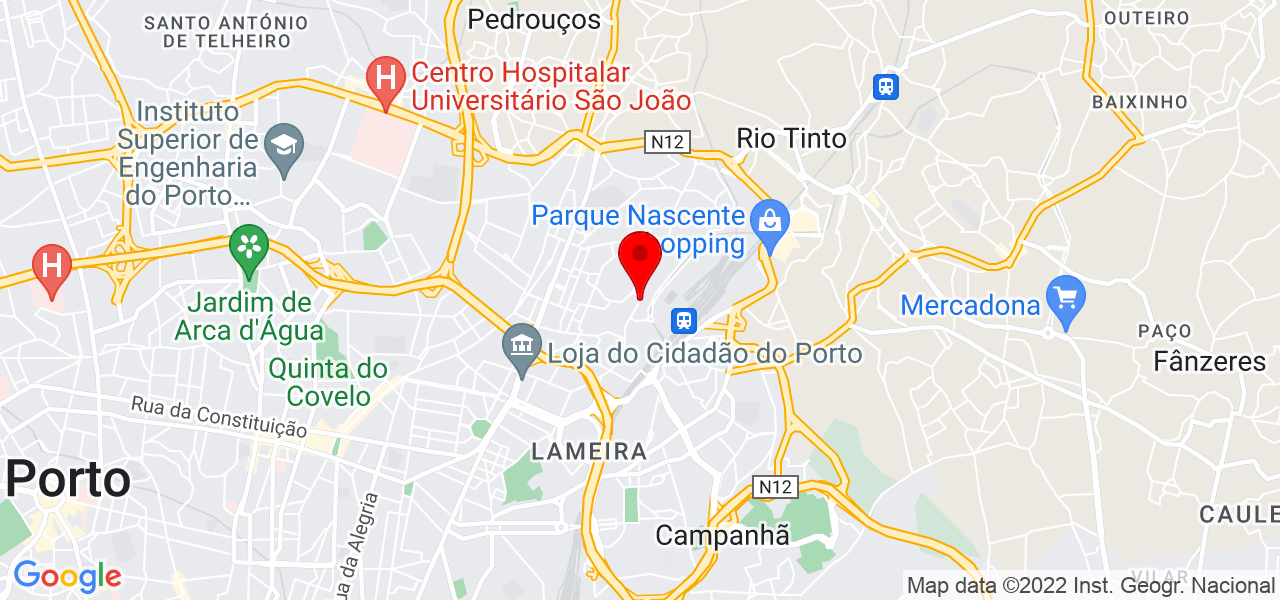 Tiago Sousa - Porto - Porto - Mapa