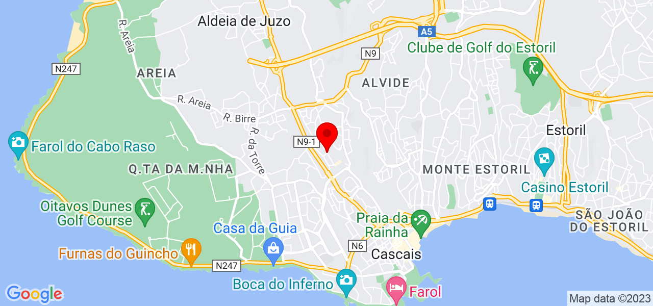 SOC - Segurança Privada - Lisboa - Cascais - Mapa