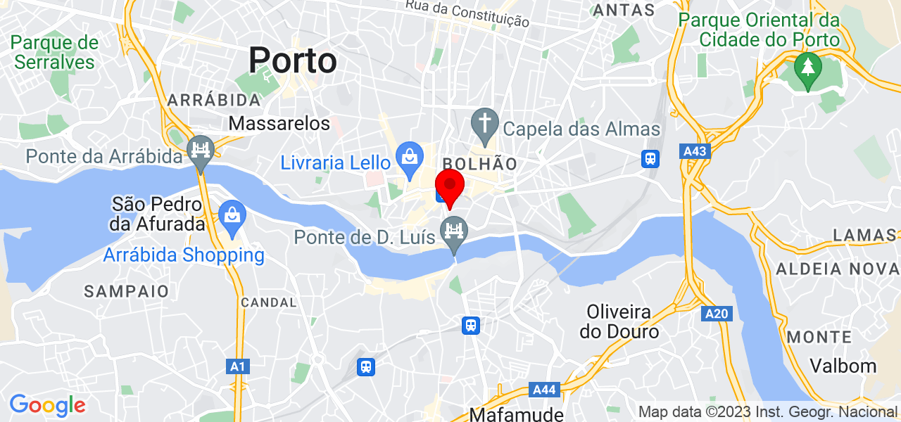 Walesa Magalh&atilde;es - Porto - Porto - Mapa