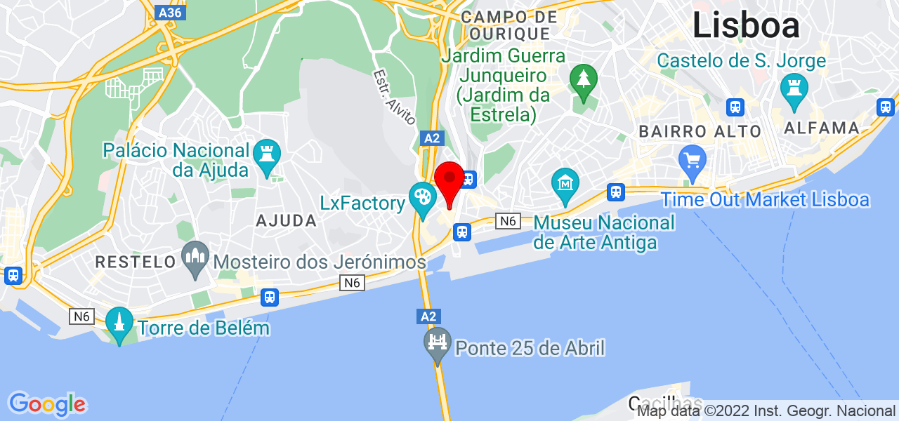 LA SERRA - Lisboa - Lisboa - Karte