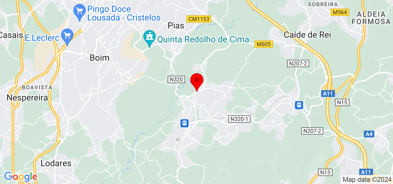 Nelson - Porto - Lousada - Mapa