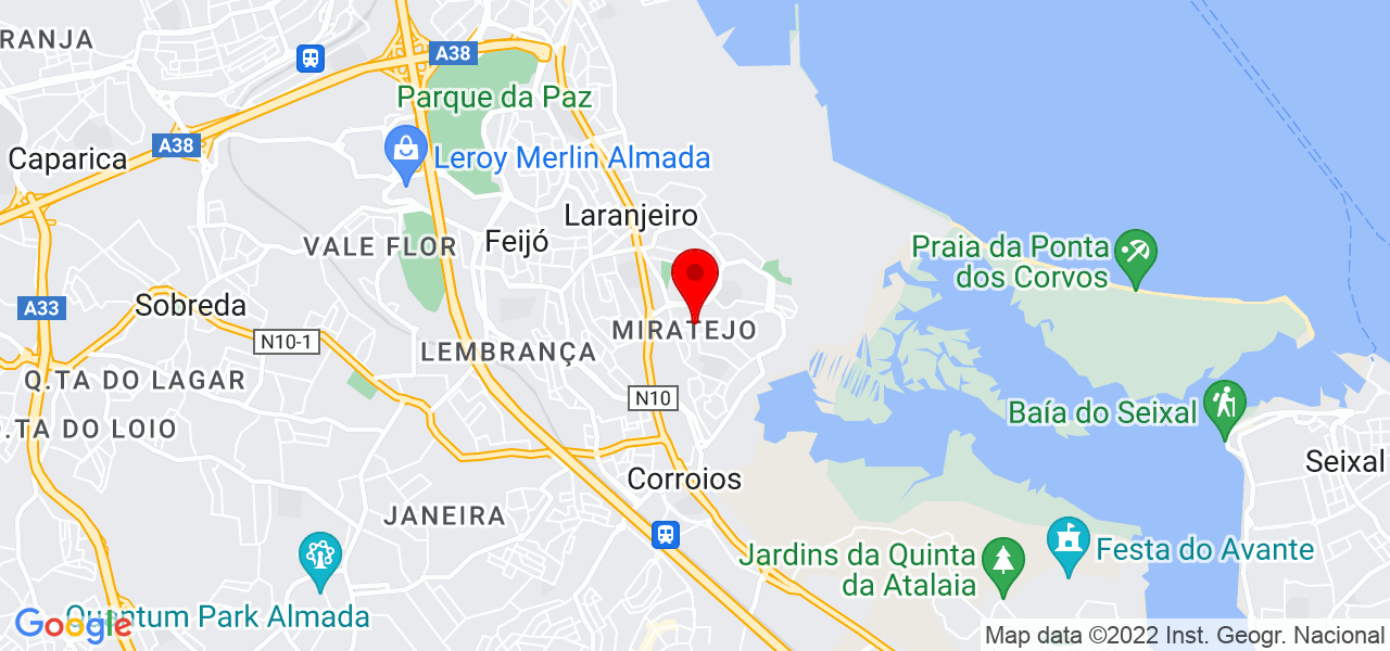 Sara Ibrahim | Professional Makeup Artist & Hairstylist - Setúbal - Seixal - Mapa