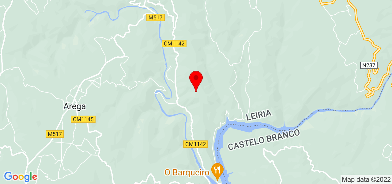 Cl&aacute;udia - Leiria - Alvaiázere - Mapa