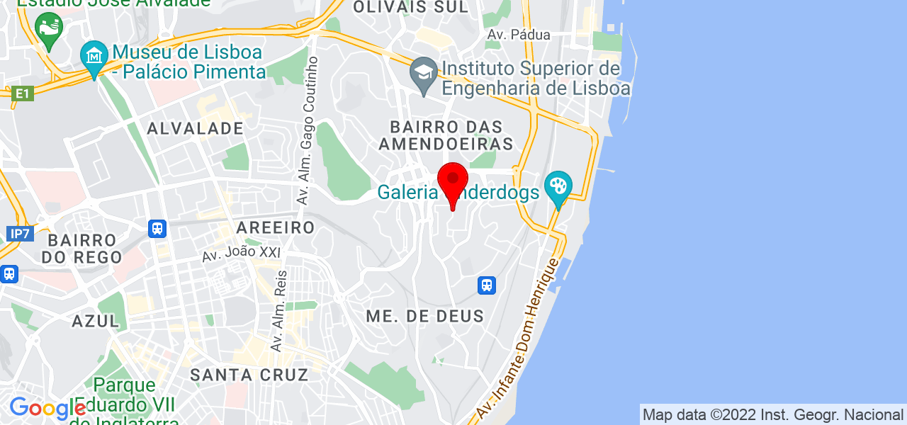Andreia costa - Lisboa - Lisboa - Mapa
