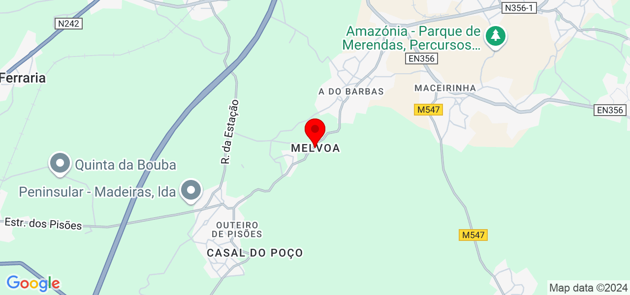 Cc Jardinagem - Leiria - Alcobaça - Map
