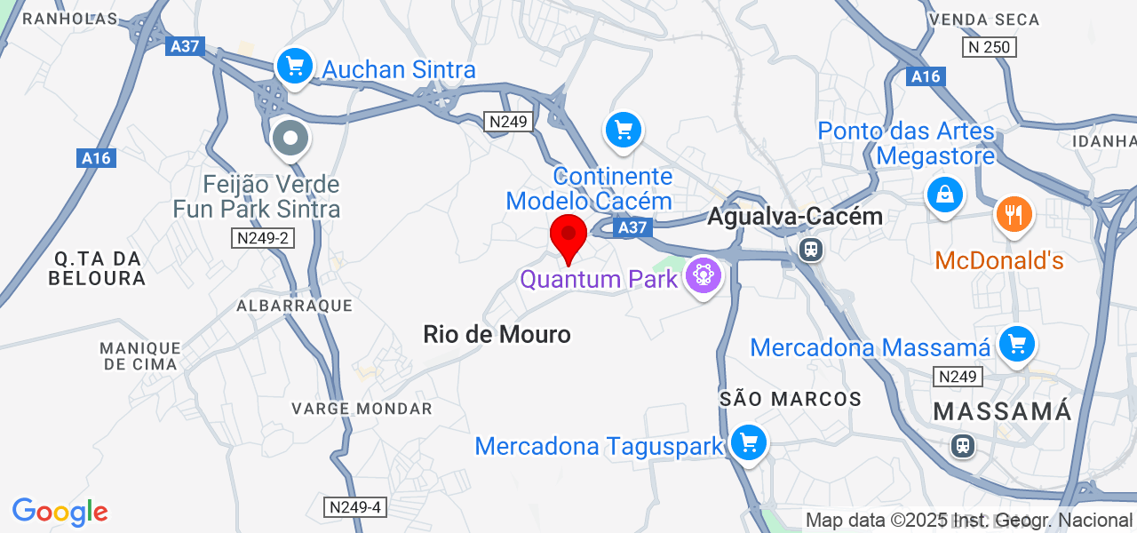 Ruas intelectuais unipessoal lda - Lisboa - Sintra - Mapa