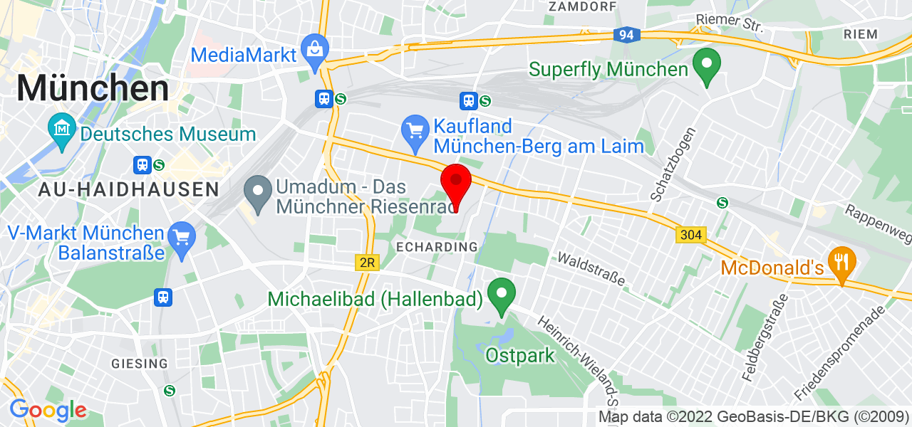 Münchner Bauwerk GmbH - Bayern - München - Karte