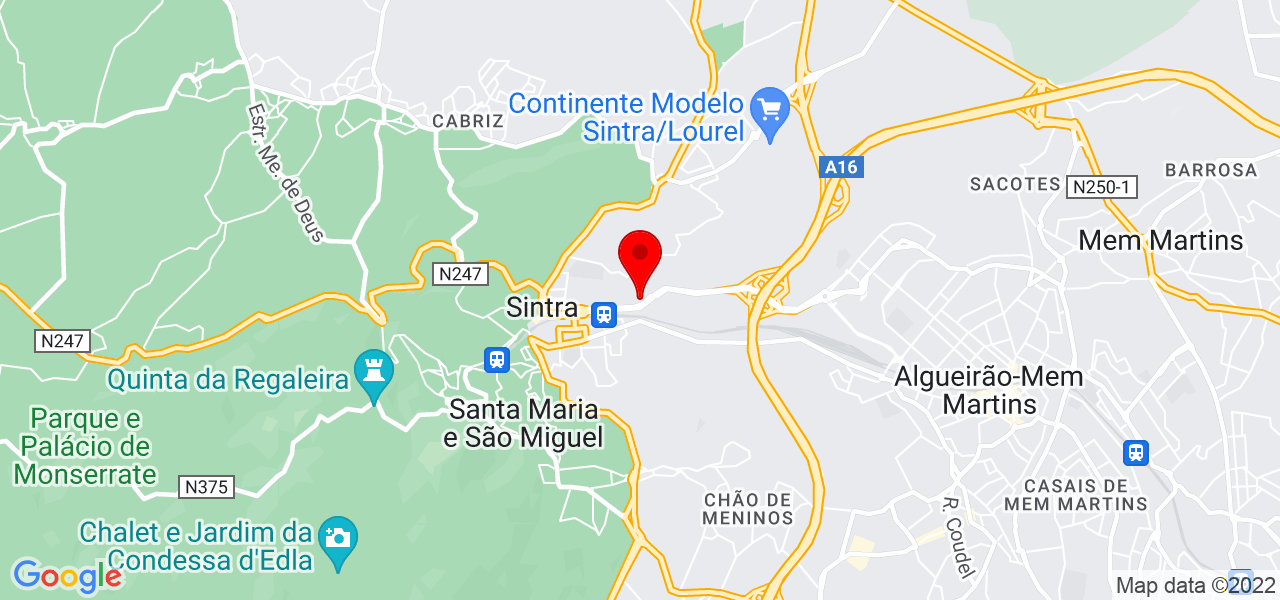 OFF-BRAND - Lisboa - Sintra - Mapa