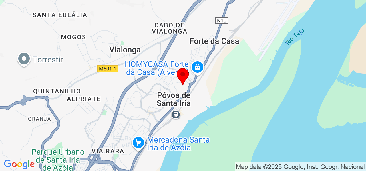 F solu&ccedil;&atilde;o - Lisboa - Vila Franca de Xira - Karte